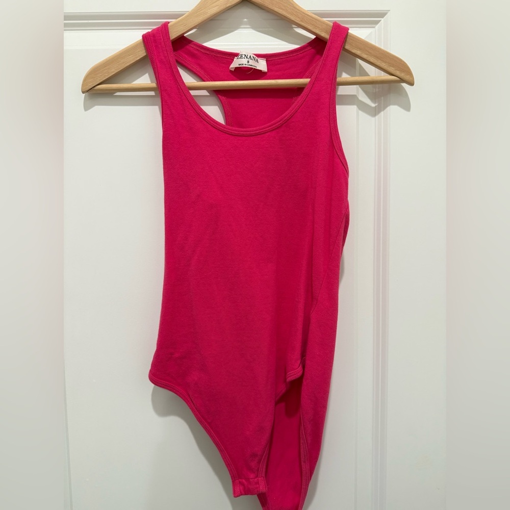 Nanamacs Hot Pink Bodysuit